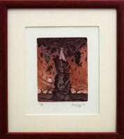 Podzim - Herbert Kisza - grafika 
